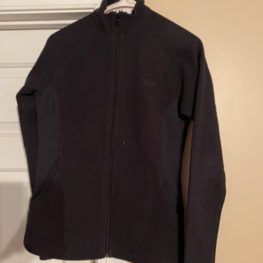 Black full zip sweatshirt